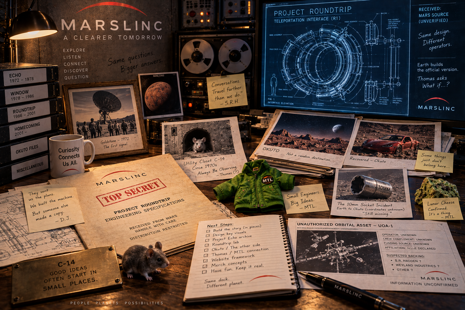 Deep archive desk